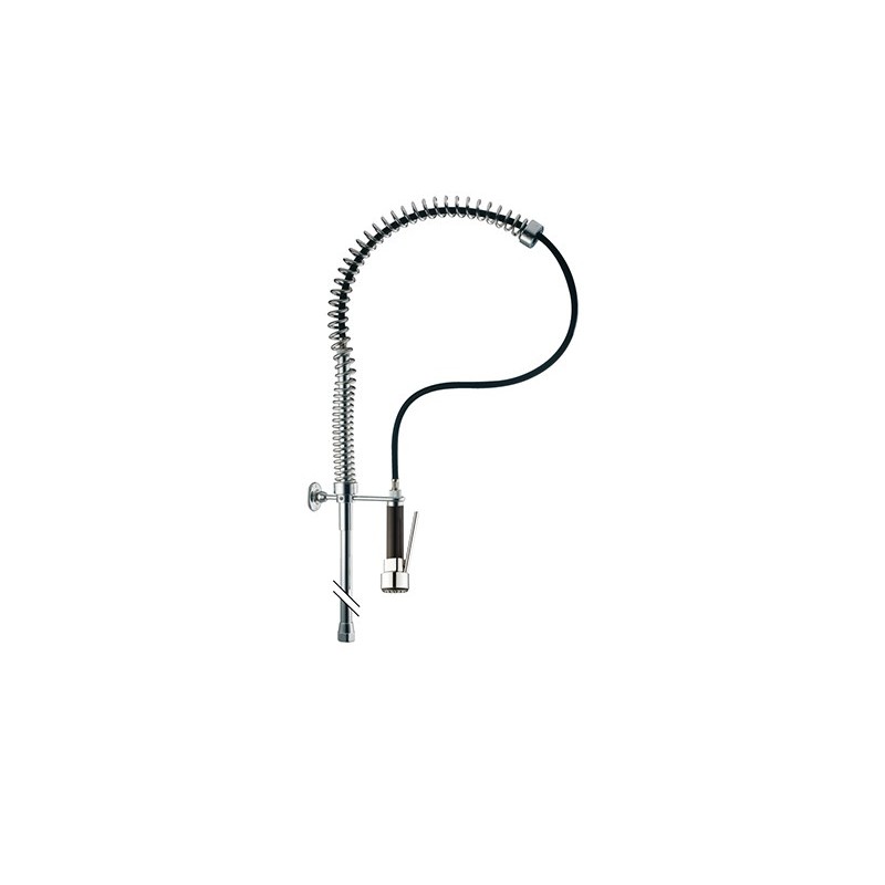 KITCHEN PROGRAM Colonna con doccia prelavaggio stoviglie finitura cromo