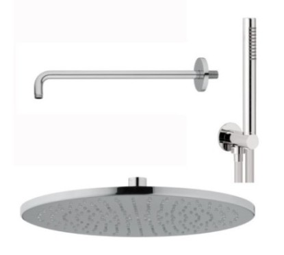 Set doccia completo finitura cromo