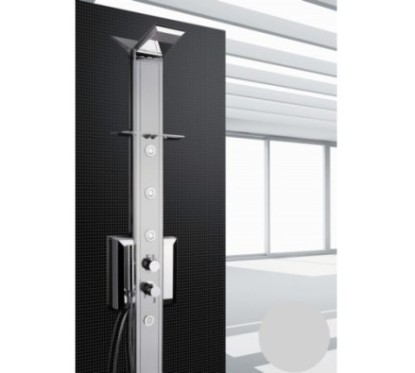 PRISMA pannello doccia monocomando 185 finitura satinato