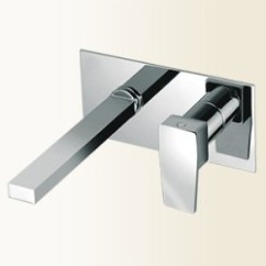 H2Q miscelatore per lavabo ad incasso finitura cromo