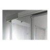 BRIO Box doccia Angolare scorrevole finitura bianco 70-90 cm acrilico (misura 62/72-80/90 h.185)