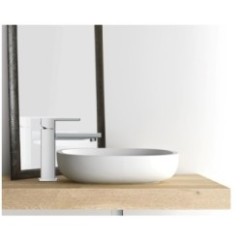 H2Q miscelatore monocomando lavabo senza scarico finitura cromo