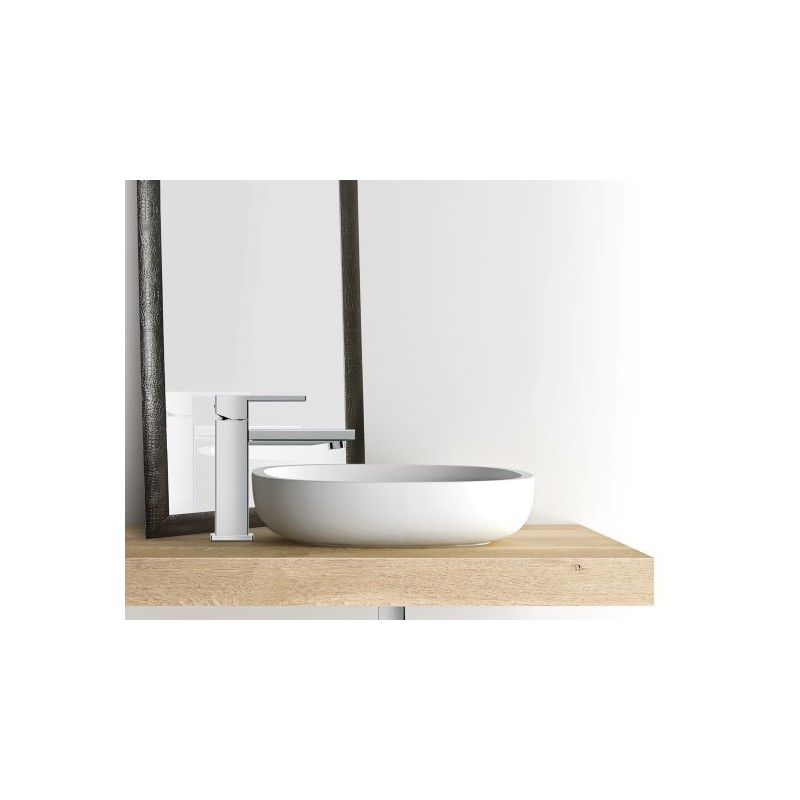 H2Q miscelatore monocomando lavabo senza scarico finitura cromo