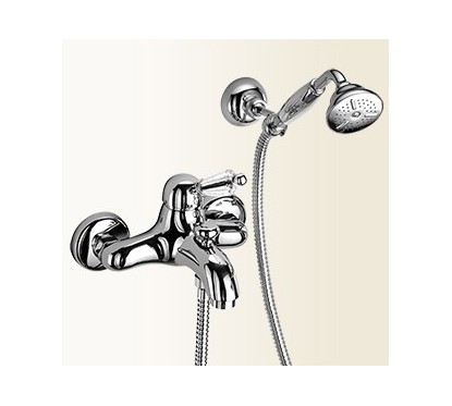 NEW VINTAGE miscelatore per vasca esterno finitura oro