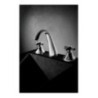 ERICE Batteria lavabo scarico 1”1/4 finitura cromo