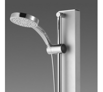 HYDRA pannello doccia con miscelatore monocomando finitura satinato