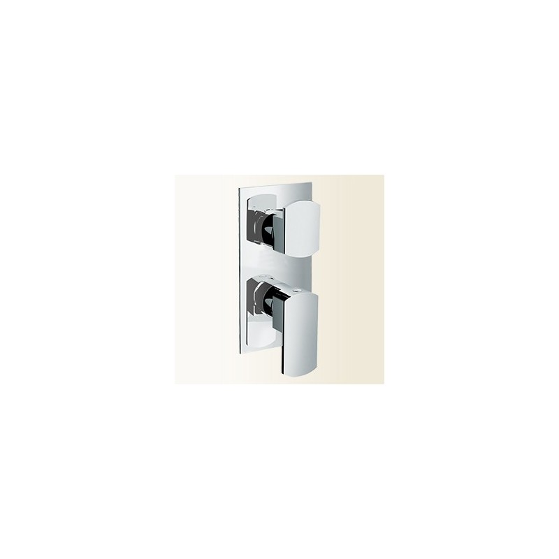 SOPHIE miscelatore monocomando doccia/vasca incasso con deviatore 3 uscite finitura cromo