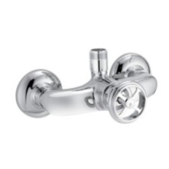 KIA Monocomando doccia esterno con attacco superiore finitura bronzato