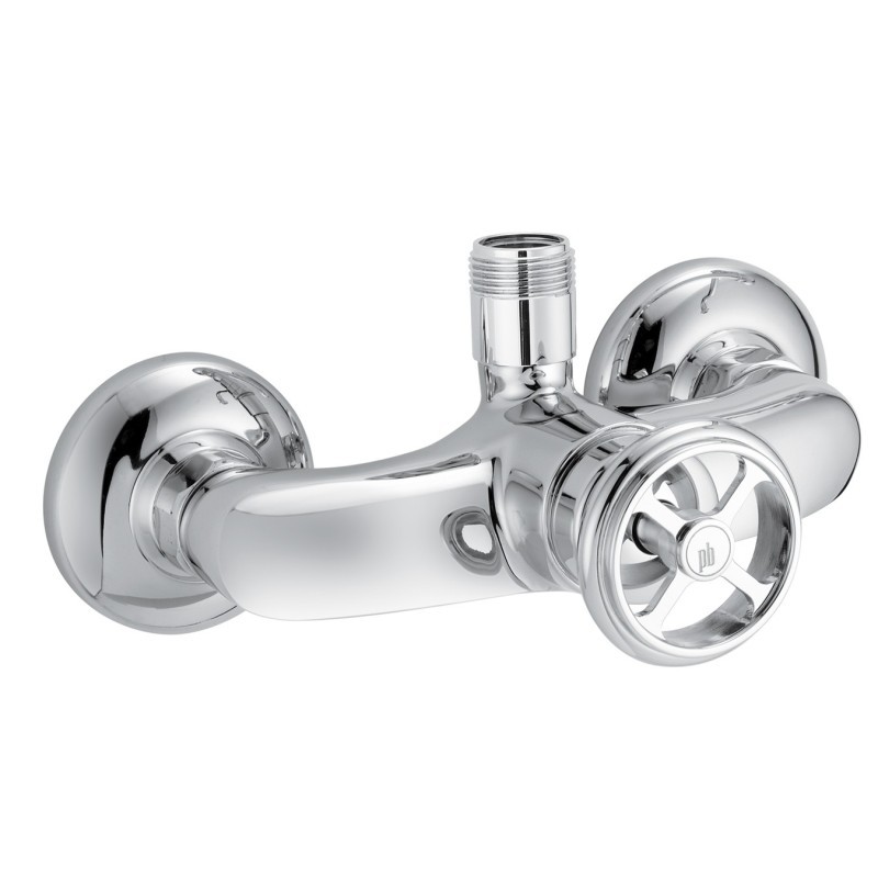 KIA Monocomando doccia esterno con attacco superiore finitura bronzato