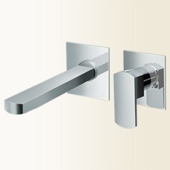SOPHIE miscelatore monocomando lavabo ad incasso finitura cromo