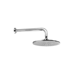 WELLNESS kit soffione diam.200 in ottone finitura cromo