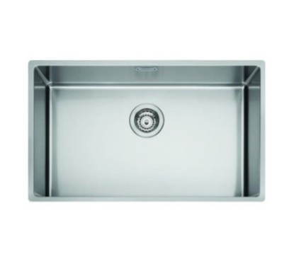 MAKI R lavello in acciaio inox a una vasca finitura satinato