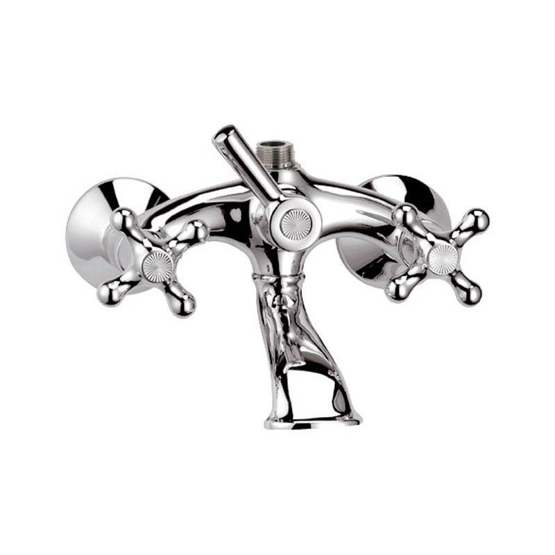 REVIVAL Gruppo vasca con deviatore e attacco 3/4M finitura cromo