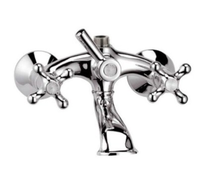 REVIVAL Gruppo vasca con deviatore e attacco 3/4M finitura cromo