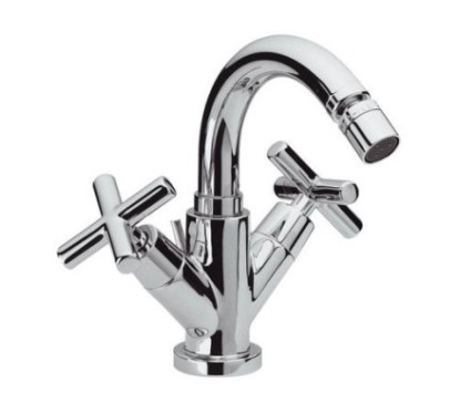 JAX Monoforo bidet con scarico finitura cromo