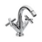 JAX Monoforo bidet con scarico finitura cromo
