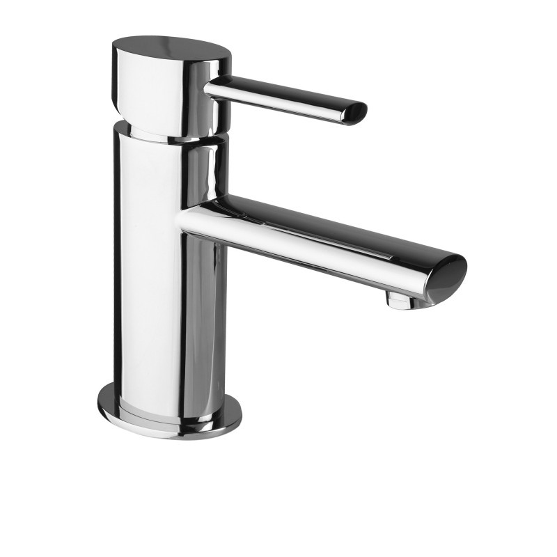 RIVER Monocomando lavabo con scarico automatico finitura cromo