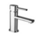RIVER Monocomando lavabo con scarico automatico finitura cromo