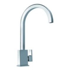 QUADRO10 miscelatore monocomando con canna quadrata finitura cromo