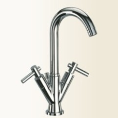 MOOD Monoforo per lavabo con canna alta