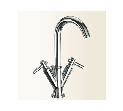 MOOD Monoforo per lavabo con canna alta