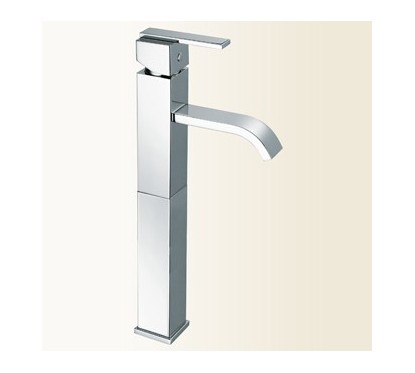 KLIP miscelatore monocomando lavabo con prolunga 200 mm finitura nickel spazzolato