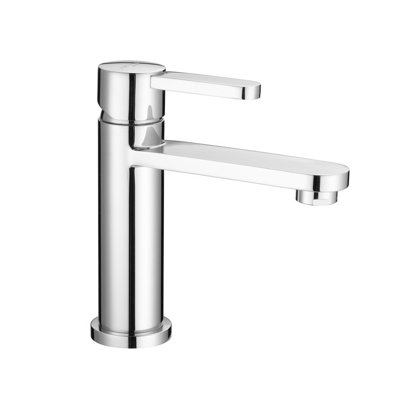 SALLY Monocomando lavabo con scarico automatico finitura cromo