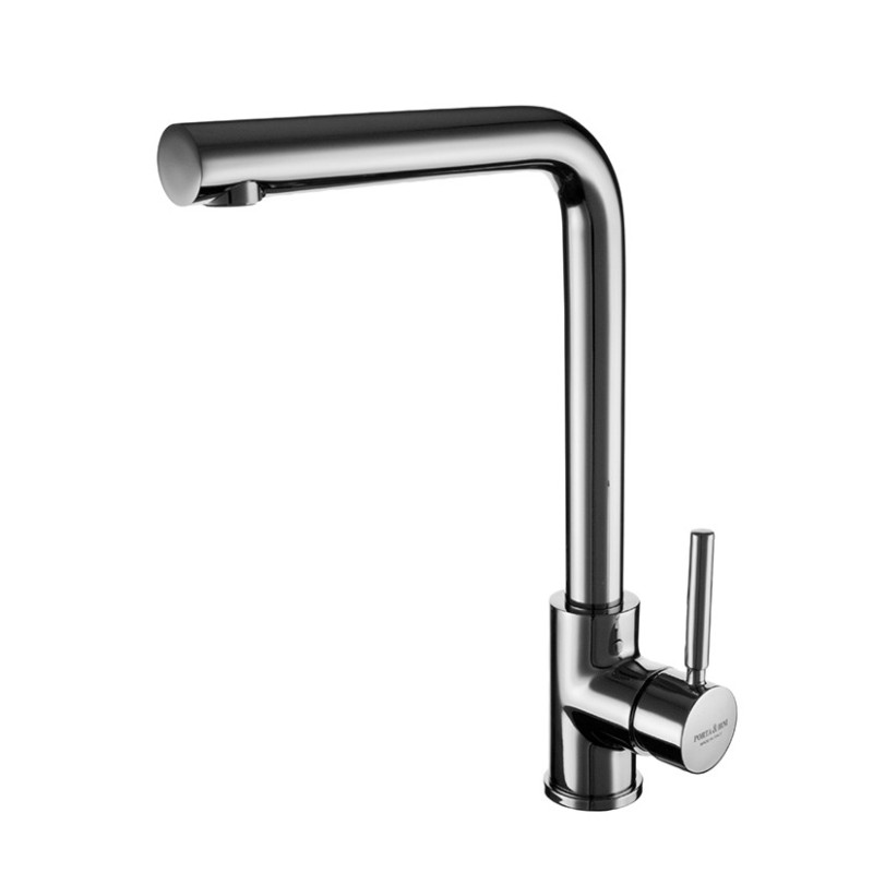 FORMA Monocomando lavello canna elle girevole finitura oro rosa