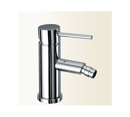 SIMPLY Miscelatore monocomando per bidet finitura nickel spazzolato
