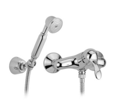 DUNA Monocomando doccia esterno con kit doccia finitura bronzato