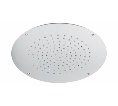 Soffione da incasso in acciaio inox monogetto diam.300