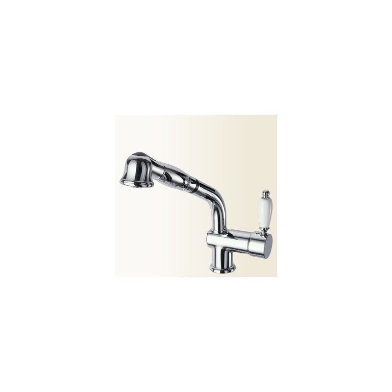 LINEA CUCINA miscelatore per lavello con doccetta estraibile finitura cromo