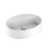 Lavabo ovale 50 da appoggio monoforo OL-LIL42O5101