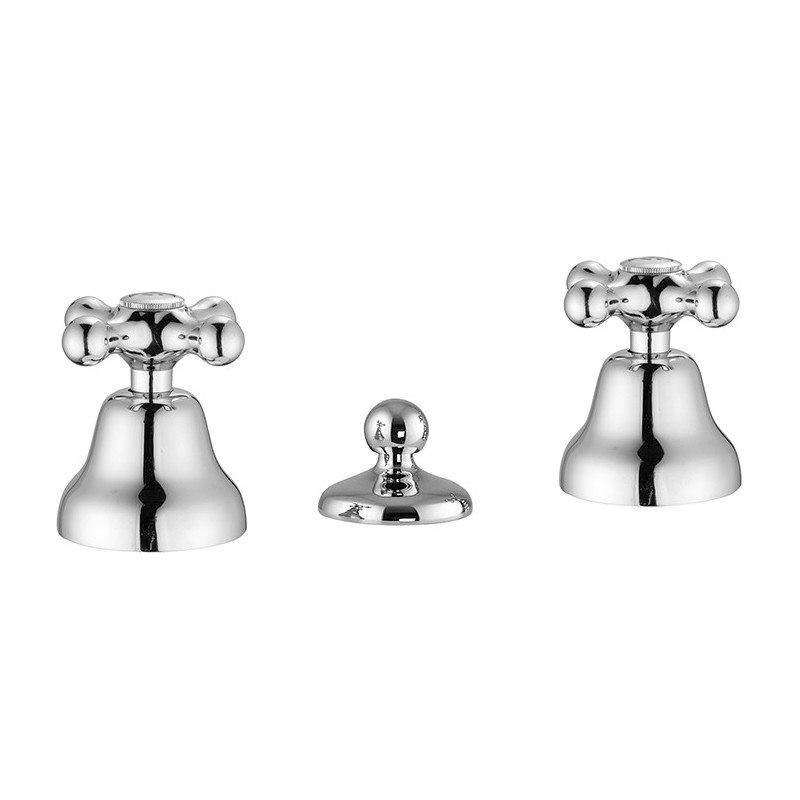 MAREA Combinazione bidet con scarico finitura bronzato con vitone ceramico