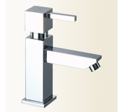 SOFT miscelatore monocomando lavabo con scarico automatico finitura cromo