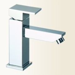 VICKY miscelatore monocomando lavabo con scarico automatico finitura cromo