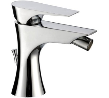 DIVA monocomando bidet con scarico finitura cromo