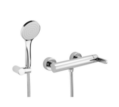 SALLY Monocomando doccia esterno con kit doccia finitura dorato