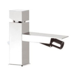 CUBE WATERFALL monocomando bidet finitura cromo