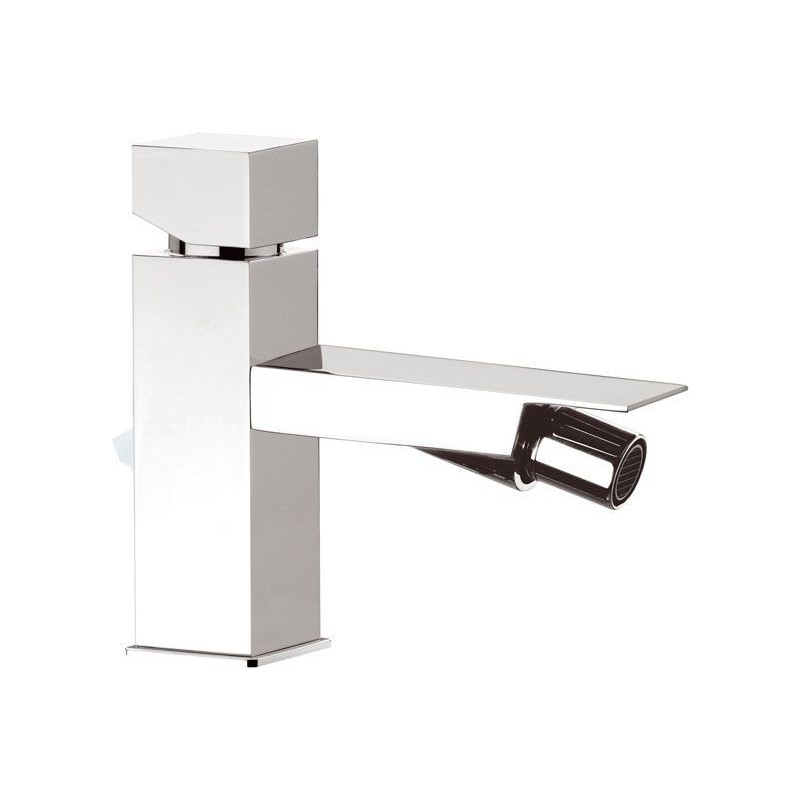 CUBE WATERFALL monocomando bidet finitura cromo