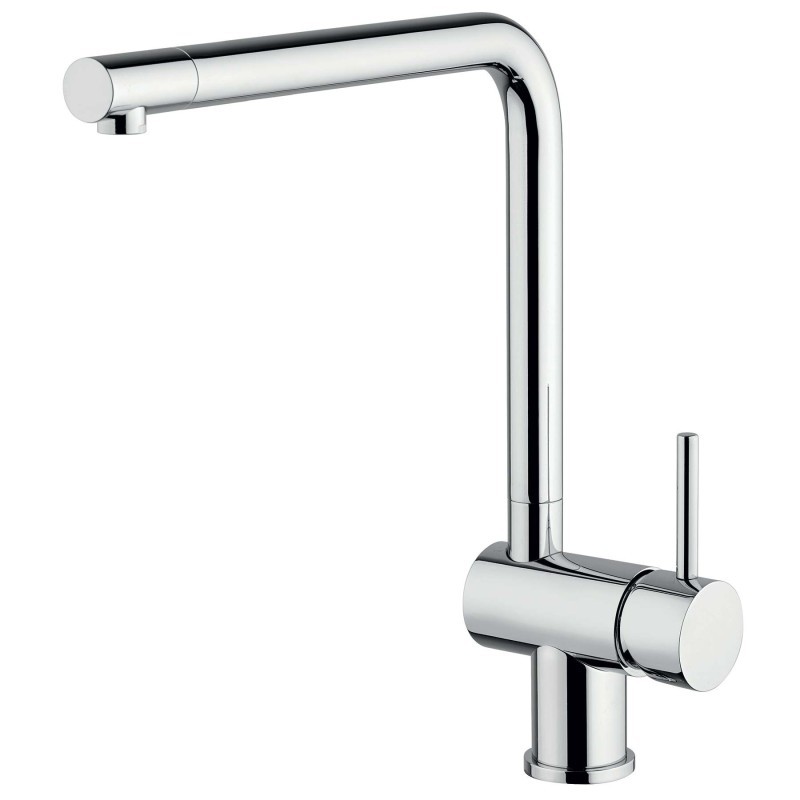 PURO Monocomando per lavello finitura cromo