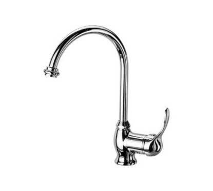 LINEA CUCINA miscelatore lavello con canna alta finitura vecchio bronzo