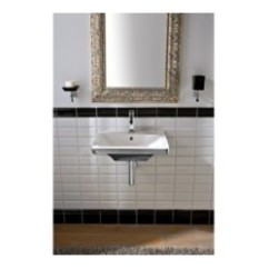 BUTTERFLY 50 lavabo da appoggio o sospeso