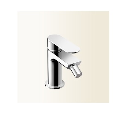 MIA Miscelatore per bidet senza scarico finitura nickel spazzolato