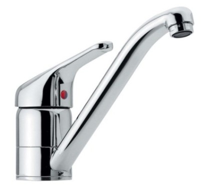 60 rubinetto cucina monocomando finitura cromo