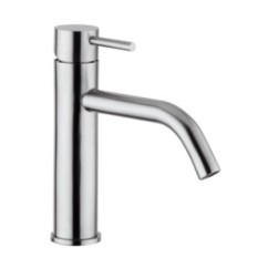 SOURCE miscelatore lavabo in acciaio inossidabile satinato