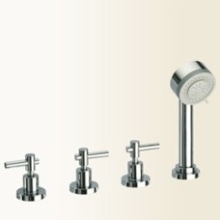 MOOD Batteria bordo vasca quattro fori