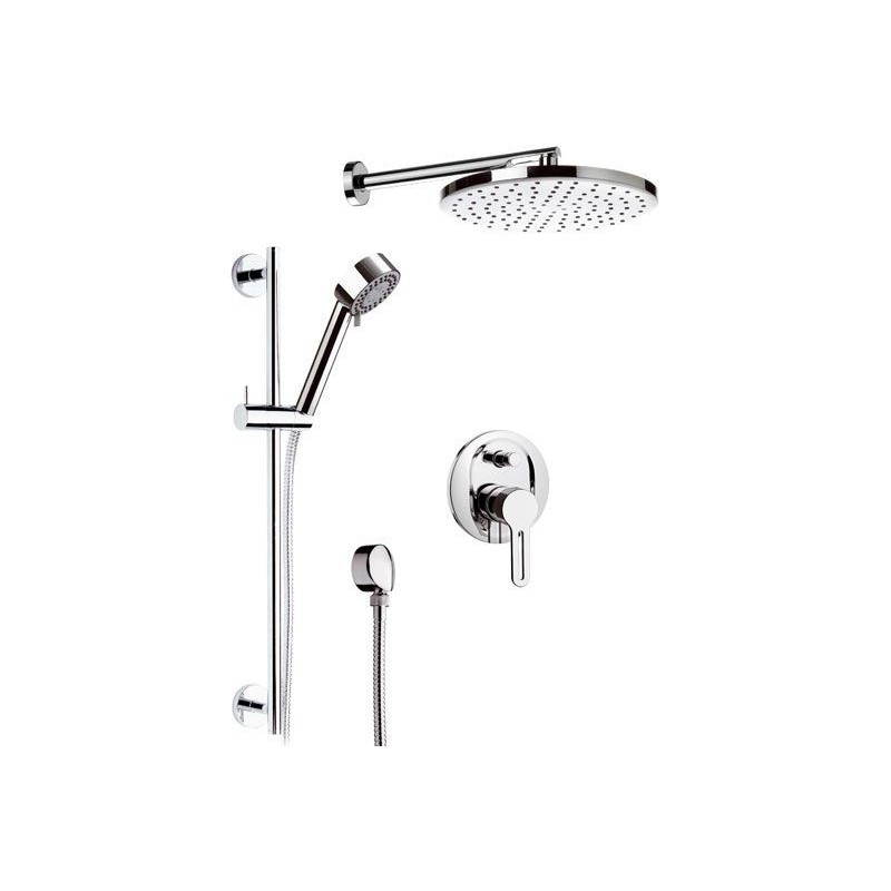 SMART set doccia completo finitura cromo