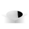 Soffione doccia ad  incasso tondo diam.300 in acciaio inox finitura satinato - circle 1600