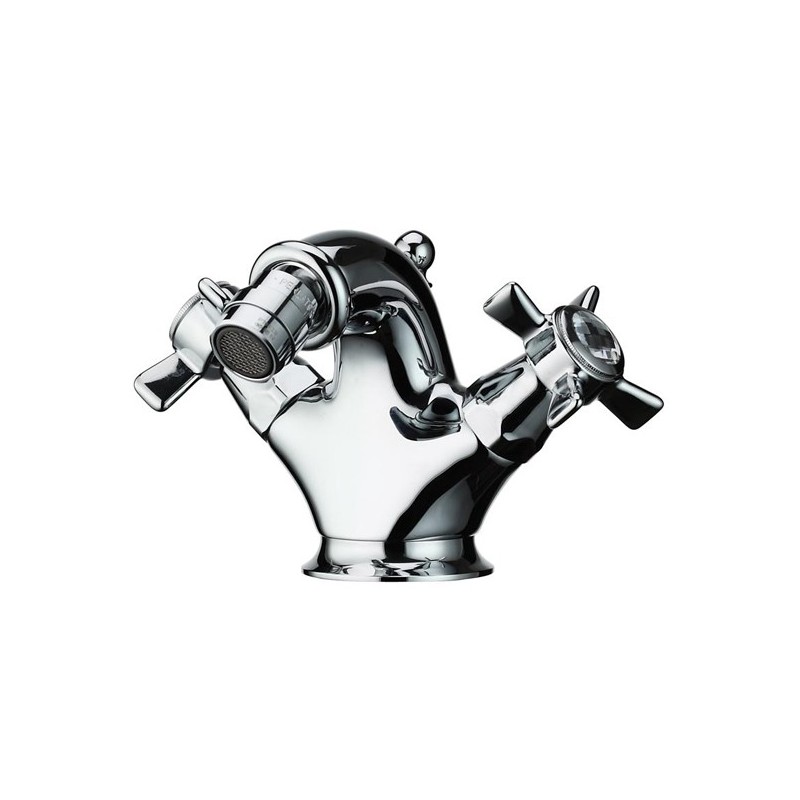 BIJOU monoblocco bidet con scarico 1 pollice 1/4 finitura cromo-oro